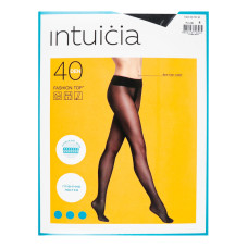 Колготки жіночі Intuicia Fashion Top 40den 4 чорний