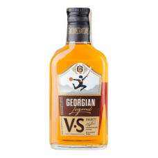 Бренді 0.2л 36% виноградний ординарний VS Select Georgian Legend пл