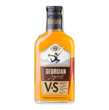 Бренді 0.2л 36% виноградний ординарний VS Select Georgian Legend пл