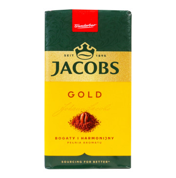 Кава натуральна смажена мелена Gold Jacobs м/у 250г