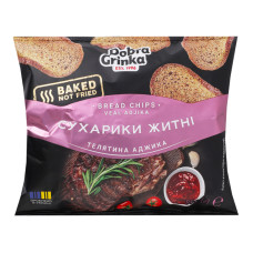 Сухарики житні Телятина аджика Dobra Grinka м/у 80г