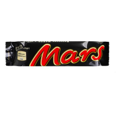 Батончик з нугою та карамеллю вкритий молочним шоколадом Mars м/у 51г