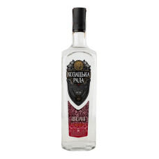 Горілка 1л 40% Класична Козацька Рада пл