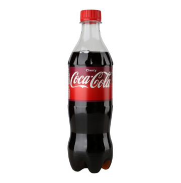 Напій безалкогольний сильногазований на ароматизаторах Cherry Coca-Cola п/пл 500мл