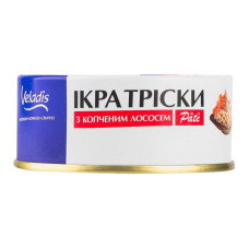Ікра тріски з копченим лососем Pate Veladis з/б 100г