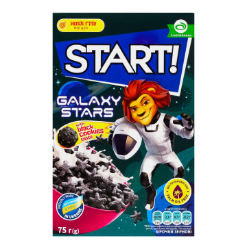 Сніданки сухі зернові Зірочки Start! к/у 75г
