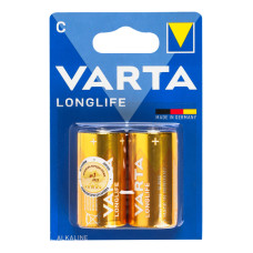 Батарейки C 1.5V LR14 №4114 Longlife Varta 2шт