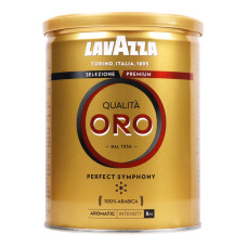 Кава натуральна смажена мелена Qualita Oro Lavazza з/б 250г