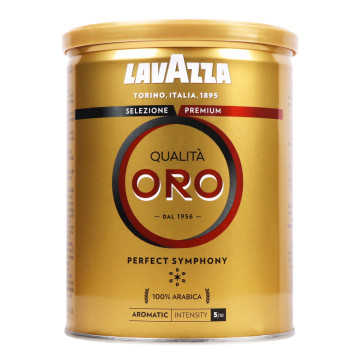 Кава натуральна смажена мелена Qualita Oro Lavazza з/б 250г