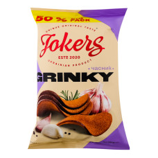 Грінки житньо-пшеничні Часник Jokers м/у 120г