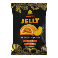 Морозиво пломбір Персик Jelly Mochi Rud м/у 50г