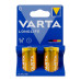 Елемент живлення лужний C 1.5V LR14 Longlife Varta 2шт