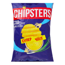 Чипси картопляні хвилясті Сирний соус з цибулею Chipster's м/у 95г