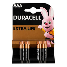Батарейки AAA LR03 MN2400 Duracell 4шт