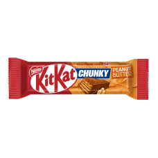 Вафлі з арахісовою пастою в молочному шоколаді Peanut butter Chunky Kit Kat м/у 42г