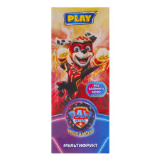 Сік відновлений неосвітлений пастеризований Мультифрукт Paw Patrol Play т/п 200мл