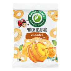 Чипси яблучні солодкі Garden Gadz м/у 40г