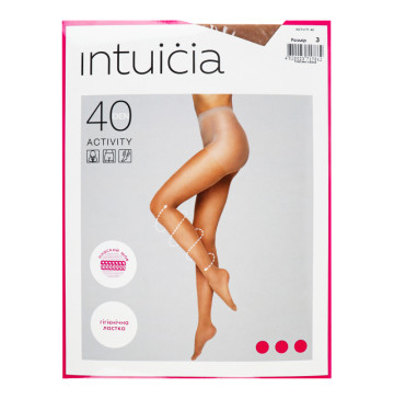 Колготки жіночі Intuicia Activity 40den 3 vizone
