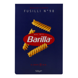 Вироби макаронні з твердих сортів пшениці Fusilli №98 Barilla к/у 500г