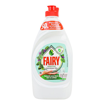 Fairy Sensitive Tea Tree & Mint Засіб Для Миття Посуду Ніжний До Рук 450 ML