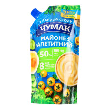 Майонез 50% Апетитний Чумак д/п 300г