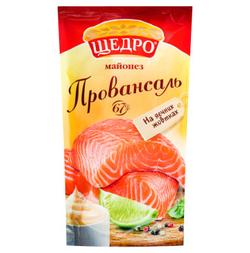 Майонез 67% Провансаль Щедро д/п 150г