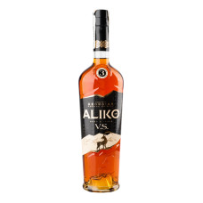 Коньяк 0.5л 40% ординарний 3 зірки VS Aliko C&W пл