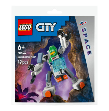Конструктор для дітей від 6років №30694 Space Science Mech City Lego 49ел