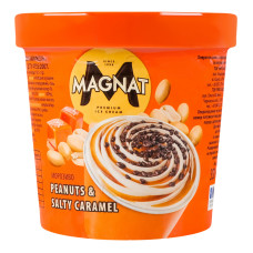 Морозиво Арахіс-солона карамель Magnat ст 350г