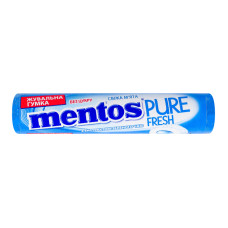 Гумка жувальна Свіжа м'ята Pure fresh Mentos м/у 15.75г