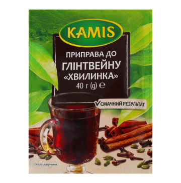 Приправа до глінтвейну Хвилинка Kamis м/у 40г