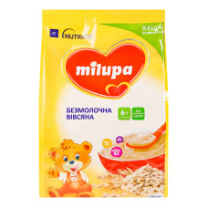 Каша безмолочна для дітей від 6міс суха вівсяна Milupa м/у 170г