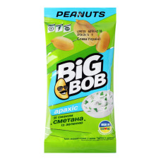 Арахіс смажений солоний Сметана із зеленню Big Bob м/у 60г