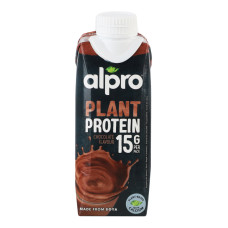 Напій соєвий високобілковий Chocolate flavour Plant Protein Alpro т/п 250мл