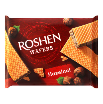 Вафлі Hazelnut Wafers Roshen м/у 72г