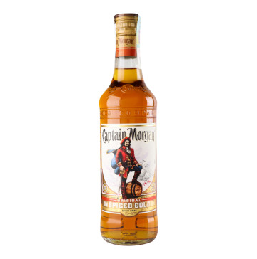 Напій алкогольний 0.5л 35% на основі карибського рома Spiced Gold Captain Morgan пл