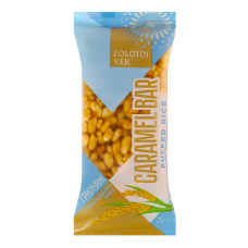 Грильяж із повітряного рису Caramel Bar Zolotoi Vek м/у 26г Грильяж із повітряного рису Caramel Bar Zolotoi Vek м/у 26г