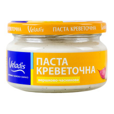 Паста креветочна вершково-часникова Veladis с/б 160г