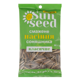 Насіння соняшника смажене класичне Преміум SunSeed м/у 90г