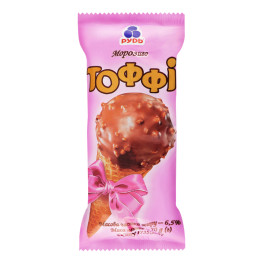Морозиво 6.5% Тоффі Рудь м/у 70г