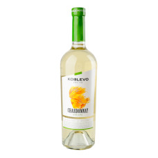 Вино 0.75л 9.5-14% біле сухе Chardonnay Koblevo пл