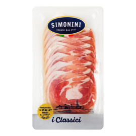 Шинка нарізка Панчетта I Classici Simonini с/в лоток 80г