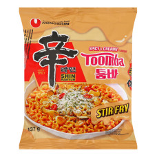 Локшина швидкого приготування Spicy&Creamy Toomba Nongshim м/у 137г Локшина швидкого приготування Spicy&Creamy Toomba Nongshim м/у 137г
