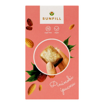 Цукерки Фінікові іриски Sunfill к/у 150г