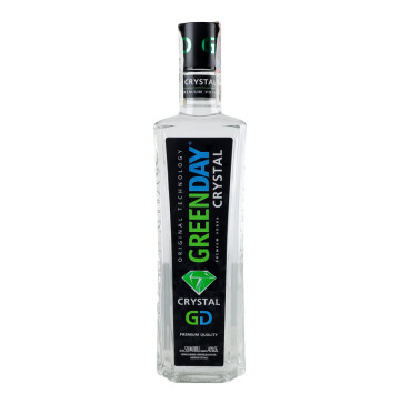 Горілка 500мл 40% особлива Crystal Green Day пл