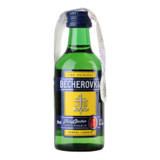 Настоянка лікерна на травах Becherovka Original 38% с/пл 50мл