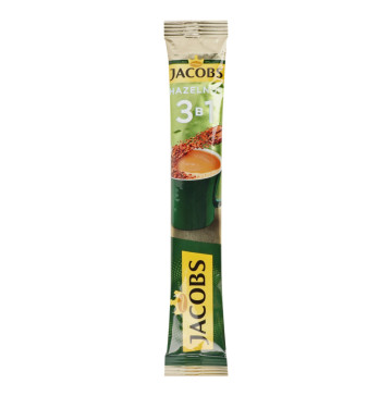Напій кавовий розчинний 3в1 Hazelnut Jacobs м/у 15г