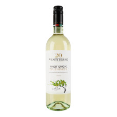 Вино 0.75л 12% біле сухе Pinot Grigio Delle Venezie Ventiterre пл