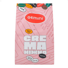 Кава натуральна смажена в зернах Ніжна Crema Gemini м/у 500г