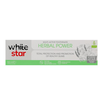 Паста зубна Herbal power White Star 100мл